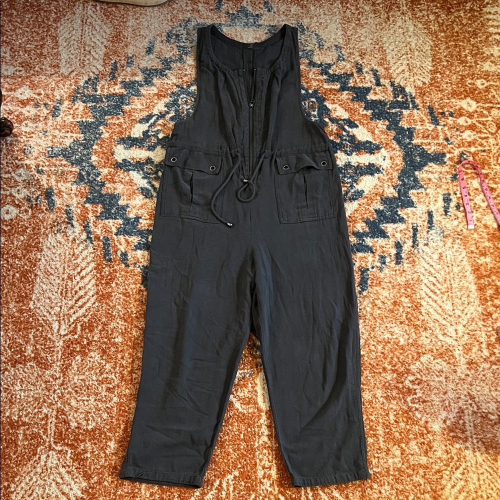 Free People Gray Jumpsuit